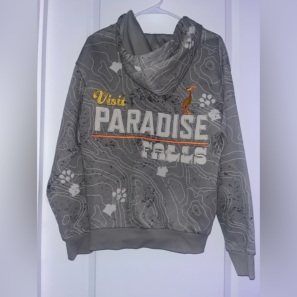 Disney Parks Pixar Up "Visit Paradise Falls" Zip Up Hoodie
